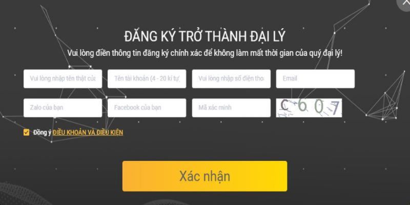 Những thông tin đầy đủ giúp quá trình đăng ký đại lý diễn ra an toàn